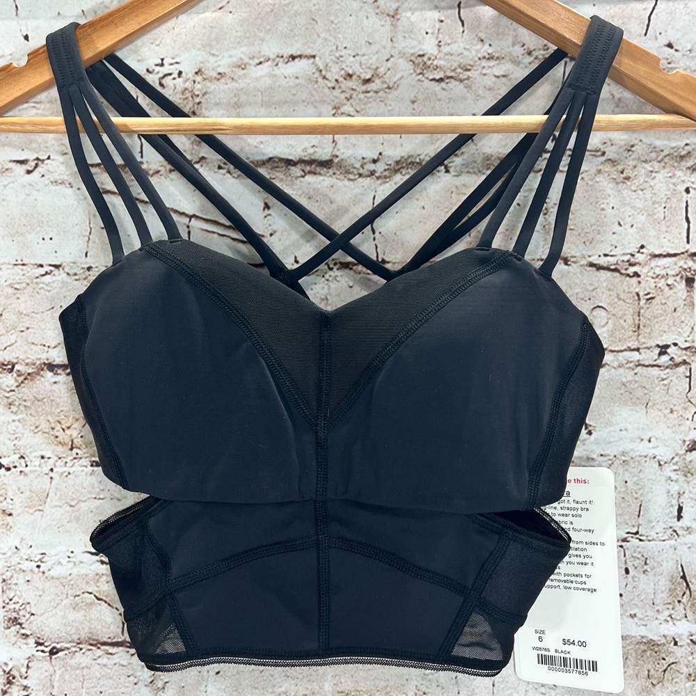 LULULEMON EXCUISITE BRA BLACK
